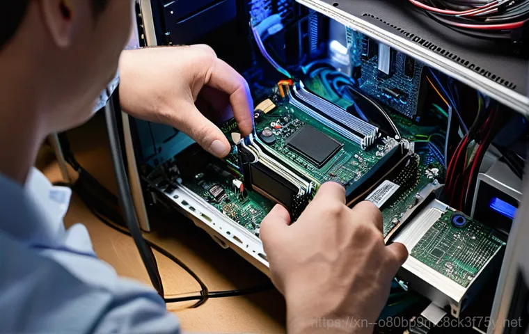 매화동 a disk read error occurred - A close-up shot of a computer monitor displaying a stark black screen with the white text "A disk re...