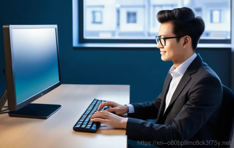 호평동 STATUS_KERNEL_DEBUG_FAILURE - **Image Prompt 2:** A focused individual, wearing a short-sleeved shirt and trousers, is carefully i...