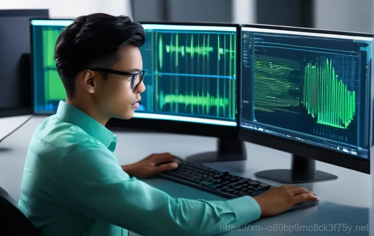 식사동 STATUS_FILE_IN_USE - **Prompt:** A young adult, looking visibly frustrated, sits at a modern, slightly cluttered desk in ...