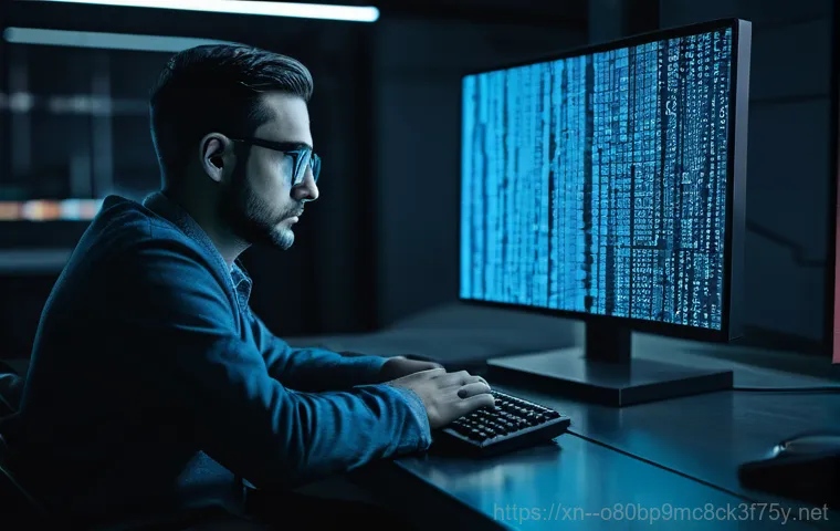 천호동 STATUS_IMAGE_CHECKSUM_MISMATCH - **Prompt:** A fully clothed adult technician, focused and meticulous, is actively troubleshooting an...