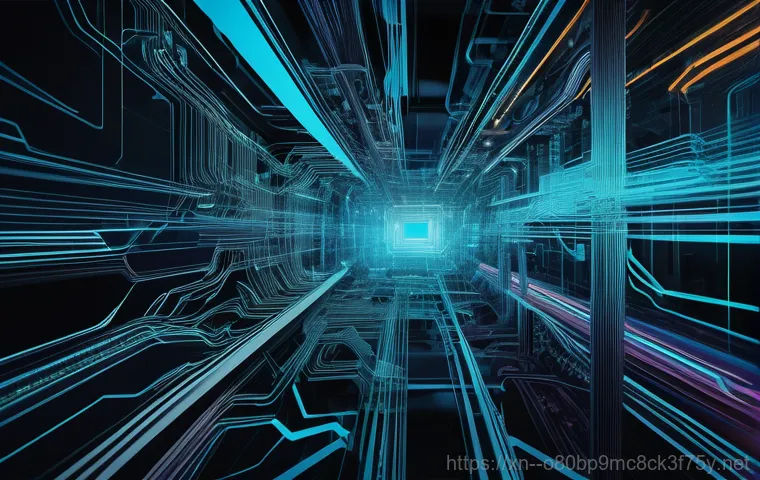 만리동 STATUS_PRIVILEGED_INSTRUCTION - **Operating System as a Digital Guardian:**
    A highly detailed, intricate digital art illustratio...