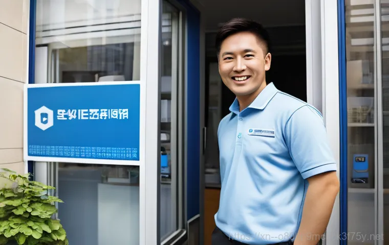 월곡동 컴퓨터 desktop 출장방문수리점 - An expert computer technician, wearing protective gloves and a uniform, is performing a thorough int...