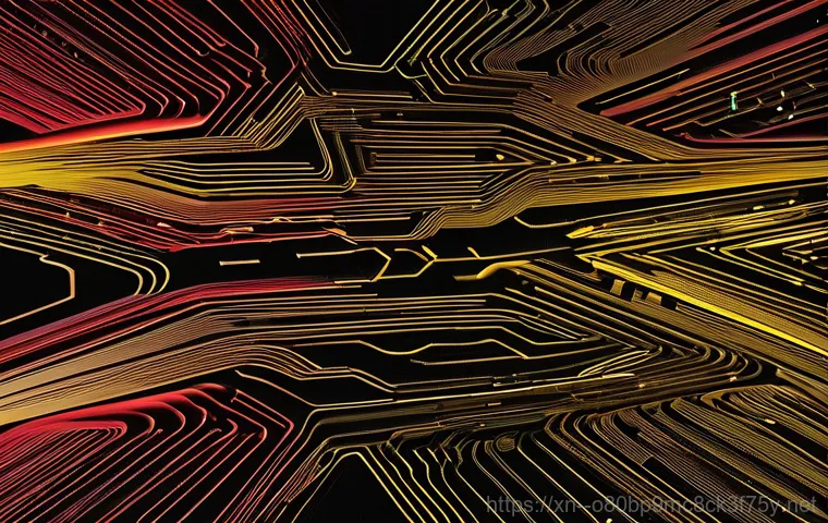 노량진 KERNEL_STACK_INPAGE_ERROR - **Image Prompt 2: Hardware Malfunction - RAM and Storage Devices**
    "Close-up shot inside a deskt...