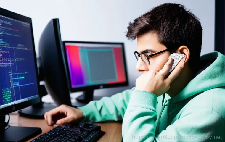 안양동 STATUS_FLOAT_INVALID_OPERATION - **Prompt:** A focused female data scientist in her late 20s, with short, neat hair, sits at a modern...