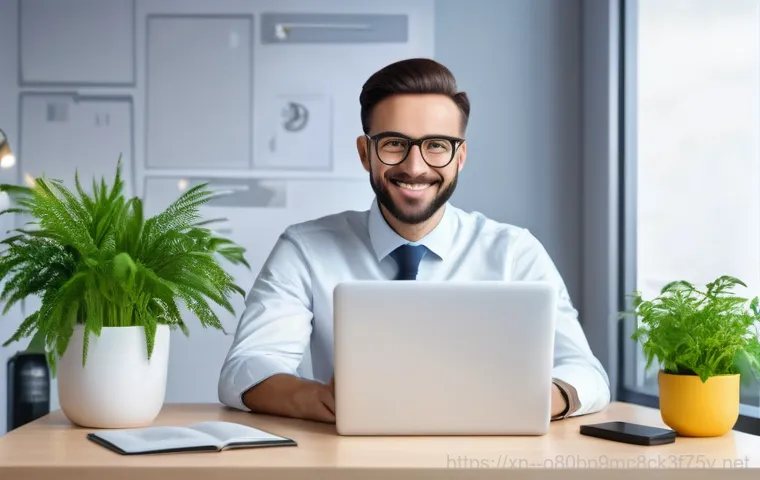 서초동 UNMOUNTABLE_BOOT_VOLUME - **A focused individual (adult, gender-neutral) is meticulously inspecting the open casing of a deskt...