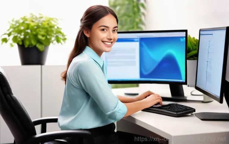 세교동 STATUS_KERNEL_REGISTRY_ERROR - **Prompt:** A diligent IT professional, gender-neutral, in their late 30s, is intently focused on a ...