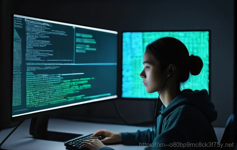 이천시 STATUS_DRIVER_ENTRYPOINT_NOT_FOUND - **Prompt:** A close-up shot of a computer monitor displaying a prominent security warning overlayed ...