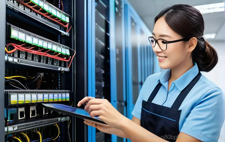 야탑동 서버출장방문수리점 - **Image Prompt: Hidden Threats to Server Health**
    A detailed close-up shot focusing on the inter...