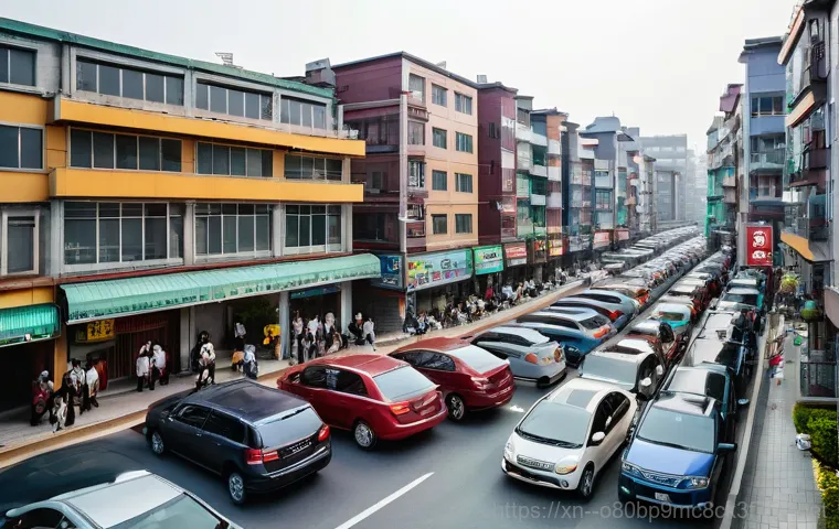 고잔동 STATUS_STACK_OVERFLOW - Image Prompt 1: Gojan-dong's Urban Growing Pains**