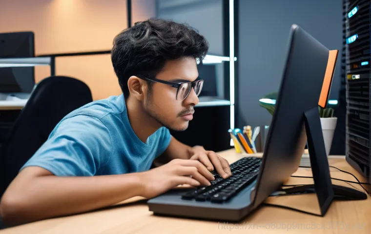 광사동 STATUS_KERNEL_INIT_FAILURE - **Image Prompt 1: The Sudden Blue Screen**
    A young adult, looking visibly frustrated and slightl...
