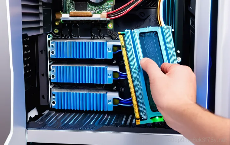 송정동 메모리조립 및 교체수리 - **Prompt:** A young adult, either male or female, in their late 20s, sits comfortably at a modern de...