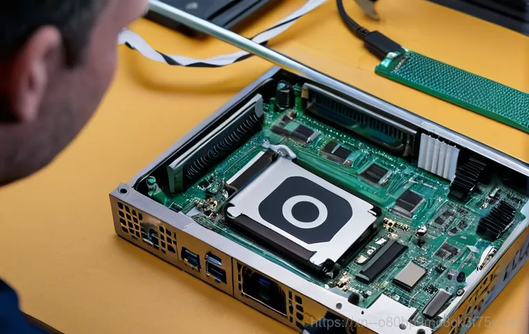 이촌동 맥미니 판매 및 수리 - **Prompt:** A sleek, minimalist Apple Mac mini, featuring the latest M-series chip, positioned centr...