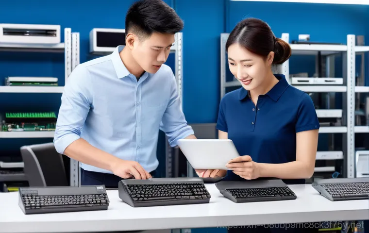 덕계동 컴퓨터업그레이드 - A young professional, either male or female, in their late 20s, is seated at a desk in a home office...