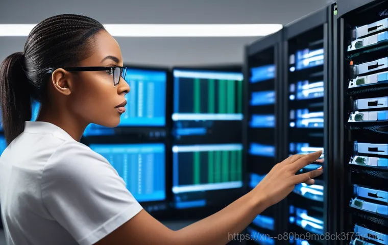 내수동 STATUS_KERNEL_PERMISSION_DENIED - A young, determined developer, gender-neutral, casually dressed, sitting at a modern desk with a hig...