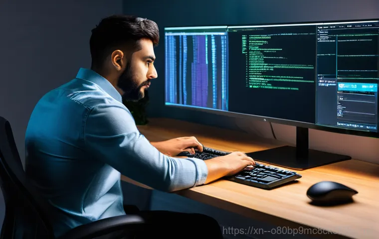 검단동 STATUS_KERNEL_BOOT_DRIVE_ERROR - **Prompt:** A close-up shot of a pair of hands, belonging to a person in their 30s or 40s wearing a ...