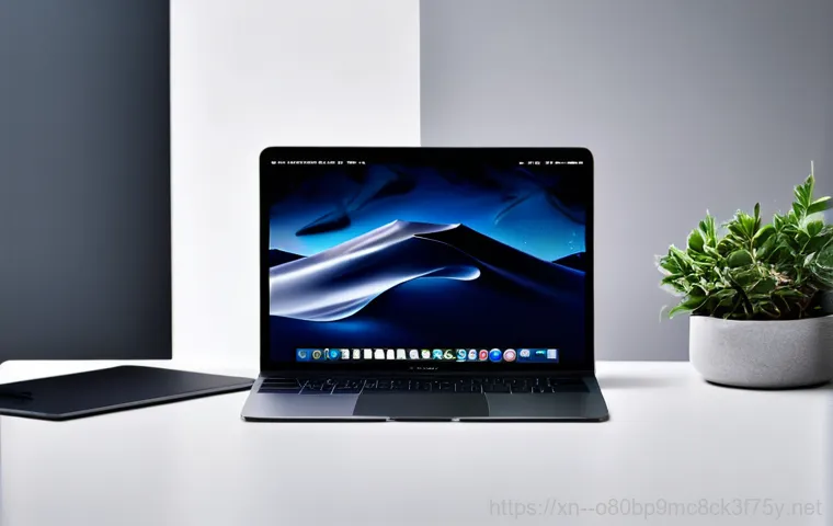 신현원창동 맥북프로 판매 및 수리 - A young woman, in her late twenties, dressed in comfortable yet stylish loungewear (e.g., a soft kni...