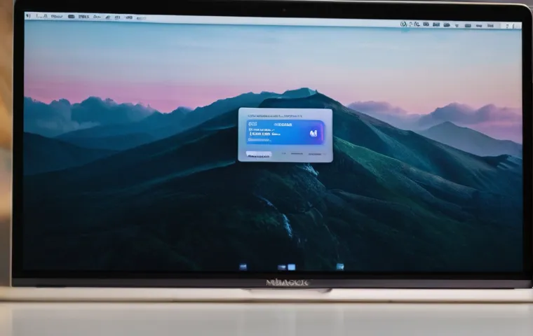 장상동 macosX재설치 포맷  초기화 - A person, seen from behind or over the shoulder, sitting at a desk with an open MacBook. They are in...