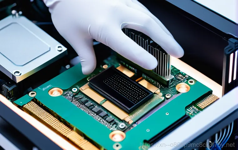 아양동 RAM조립 및 교체수리 - **Image Prompt:** A young, diverse person (could be male or female, wearing casual but modest clothi...