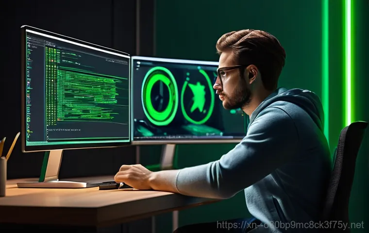 지행동 STATUS_KERNEL_ACCESS_DENIED - **Prompt:** A dynamic scene depicting a digital battle within a computer system. On one side, fragme...