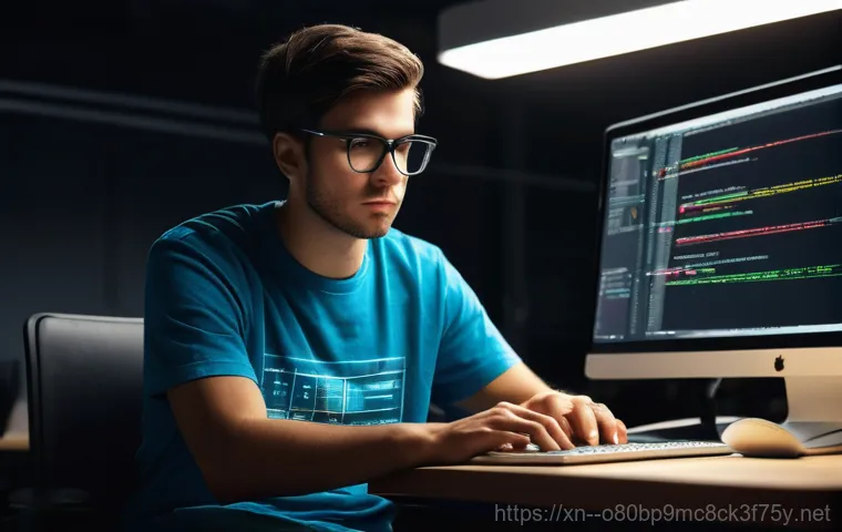 대야동 STATUS_IMAGE_NOT_FOUND - **Prompt 1: User Frustration with Missing Images**
    A young adult, casually dressed, sits at a mo...