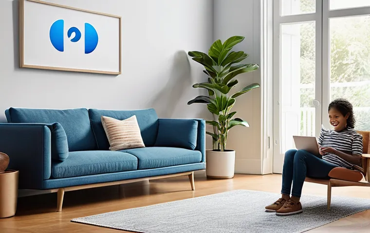 동안구 네트워크구축 설정 및 세팅오류해결 - **Modern Office Network Infrastructure with Technician:** A wide shot of a clean, modern office inte...