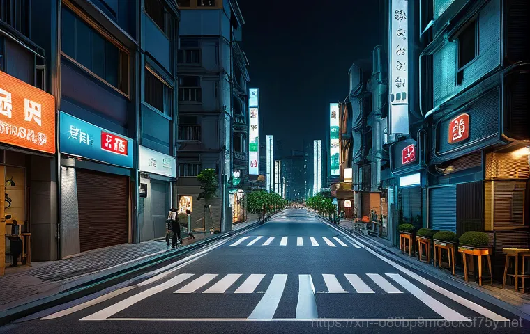 충신동 신호없음 - A realistic, detailed photograph of a narrow, winding alleyway in Chungsin-dong, Seoul, during a bus...