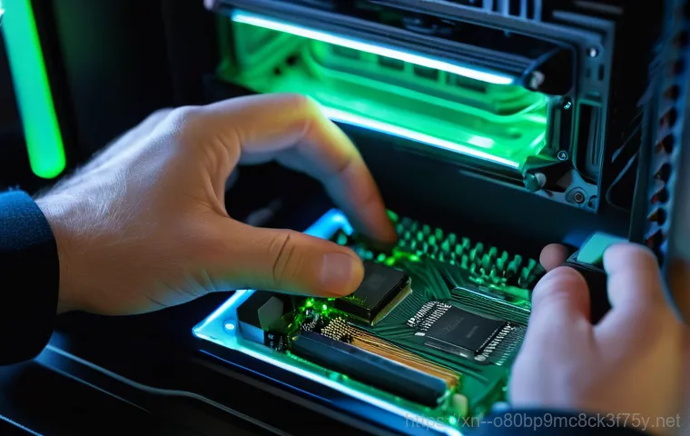 둑실동 KMODE_EXCEPTION_NOT_HANDLED - **Prompt:** A young adult, male or female, sits at a desk late at night, looking utterly frustrated ...