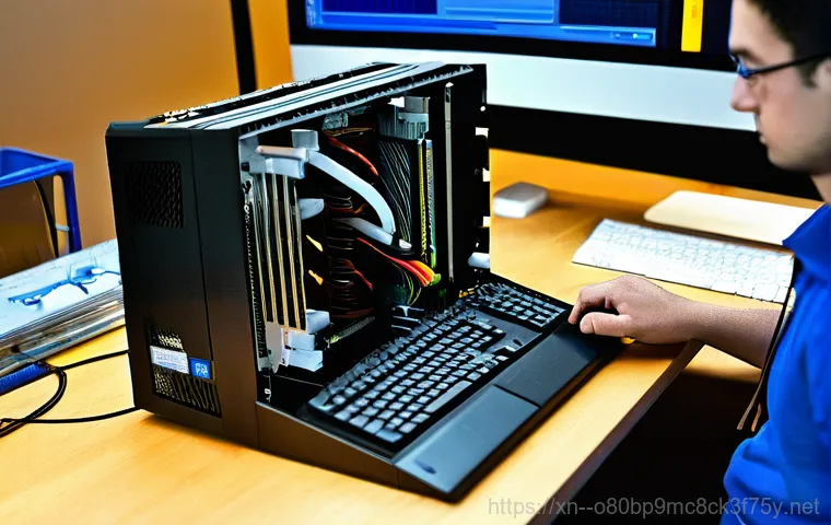 서농동 WIN32K_POWER_WATCHDOG_TIMEOUT - **Image Prompt 1: The Unexpected Blue Screen Interruption**
    "A young professional, appearing sli...