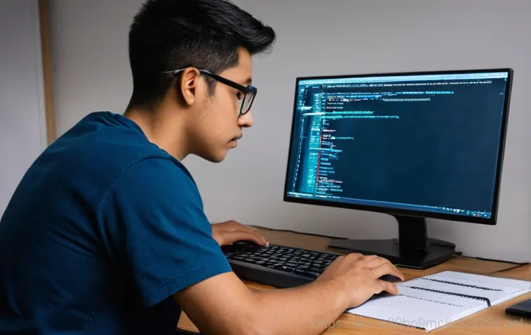 회천동 BAD_SYSTEM_CONFIG_INFO - **Prompt:** A young adult, looking visibly frustrated and stressed, stares intently at a computer mo... 회천동 BAD_SYSTEM_CONFIG_INFO - **Prompt:** A young adult, looking visibly frustrated and stressed, stares intently at a computer mo...