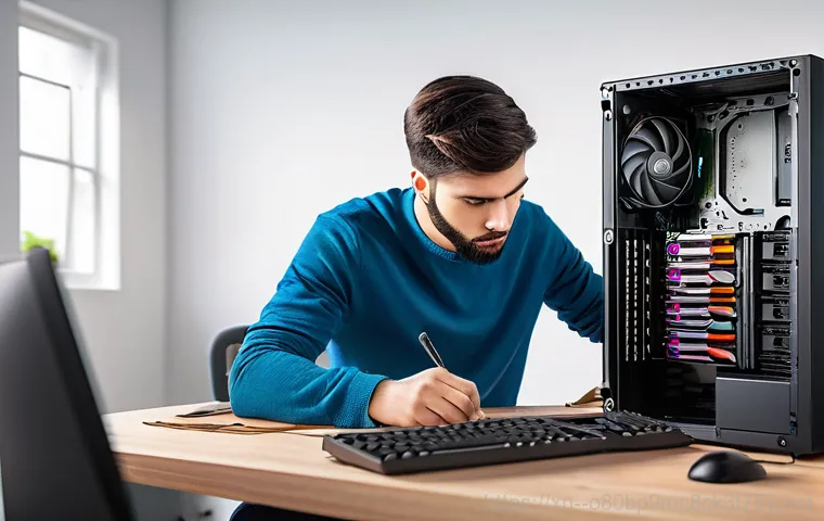 동부동 STATUS_KERNEL_INIT_FAILURE - **Image Prompt 1: The Sudden Blue Screen Panic**
    A young adult, with a look of intense frustrati...