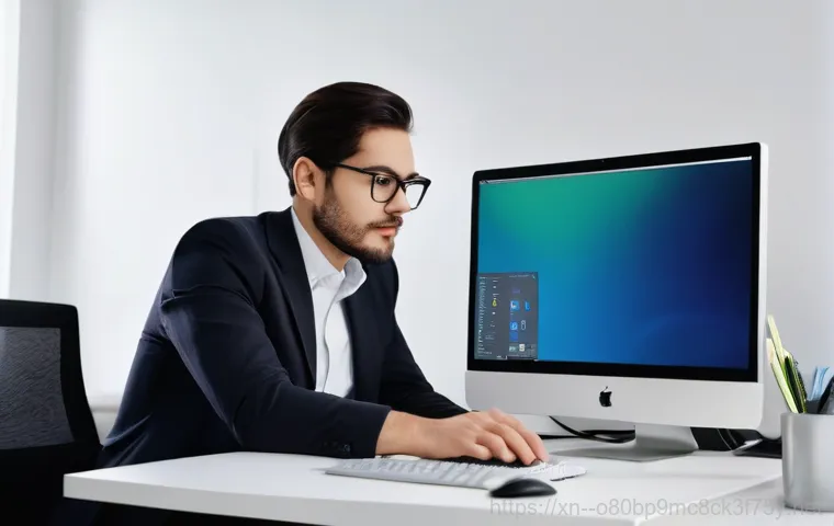 조안면 STATUS_FILE_INVALID - **Prompt:** A young professional (age 25-35, gender-neutral) sits at a modern desk in a well-lit hom...