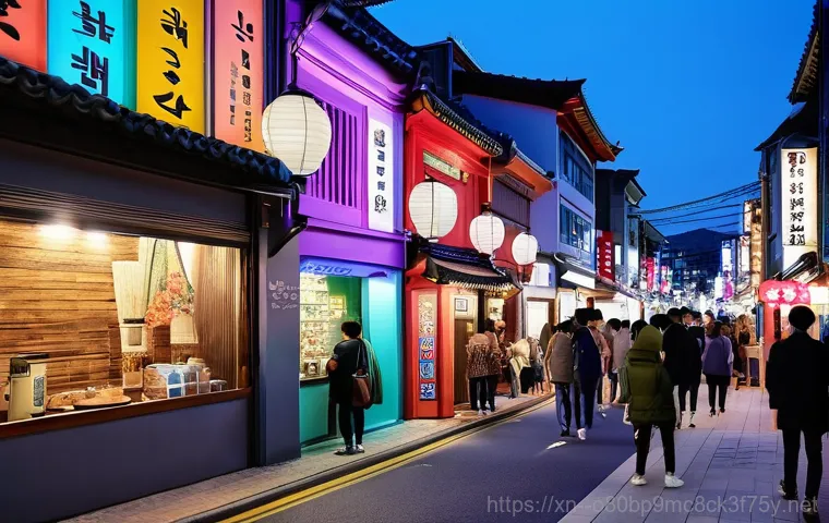 이태원 PFN_LIST_CORRUPT - **Prompt for "The Changing Landscape and Gentrification of Itaewon":**
    "A contemporary street in...