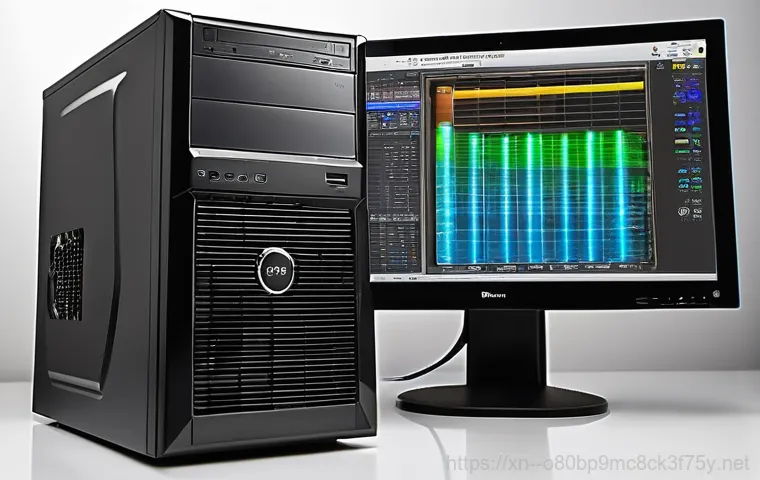 상적동 THREAD_STUCK_IN_DEVICE_DRIVER - **Prompt:** Close-up shot of a person's hands carefully handling a high-end graphics card, possibly ...