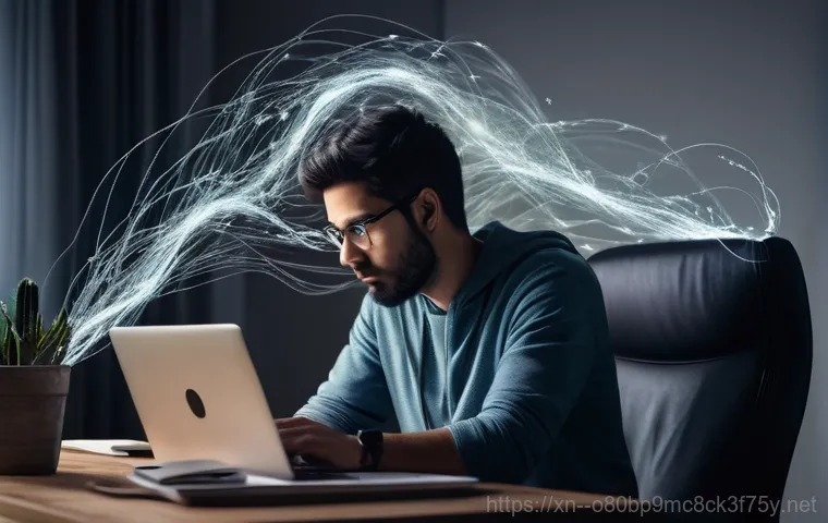 막계동 STATUS_KERNEL_CONNECTION_TIMEOUT - **A stylized depiction of a computer's "brain" (kernel) in the form of glowing, intricate circuits, ...