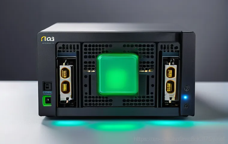 영흥면 나스 nas 설정및수리 - **Prompt 2: Synology DSM - User-Friendly Interface for Everyone**
    "A close-up, eye-level shot of...