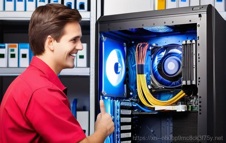 양평동 pc복구중 - **Prompt 2: Professional Data Recovery in a Cleanroom**
    "A highly focused and skilled data recov...