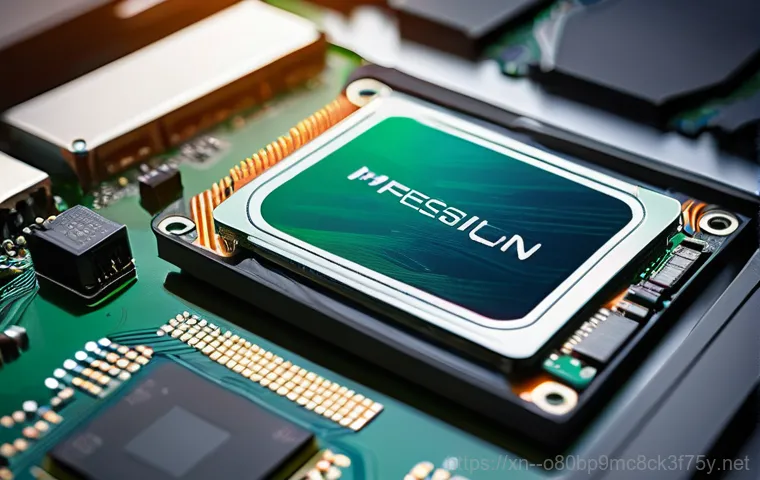 신계동 SSD조립 및 교체수리 - A detailed, clean close-up shot of the inside of a desktop computer case, with emphasis on the mothe...