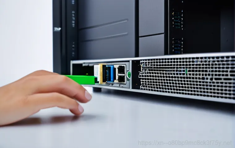 양지동 centos재설치 포맷  초기화 - **Prompt 1:** A professional server room bathed in soft, cool blue light. On the left, an older serv...