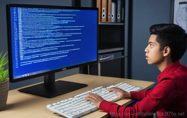 송파동 pc에 문제가 발생하여 다시 시작해야 합니다 - Prompt 1: Initial Blue Screen Panic and Hardware Check**