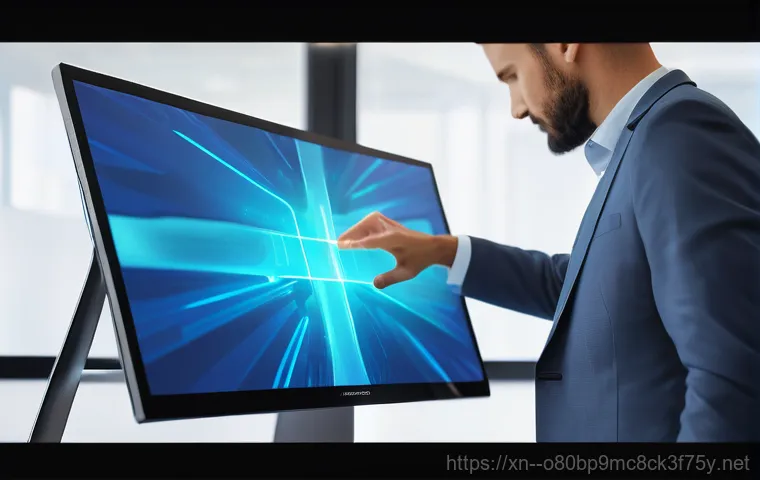 서초동 신호없음 - A highly skilled computer technician, mid-30s to 40s, wearing a clean work polo shirt and safety gla... 서초동 신호없음 - A highly skilled computer technician, mid-30s to 40s, wearing a clean work polo shirt and safety gla...
