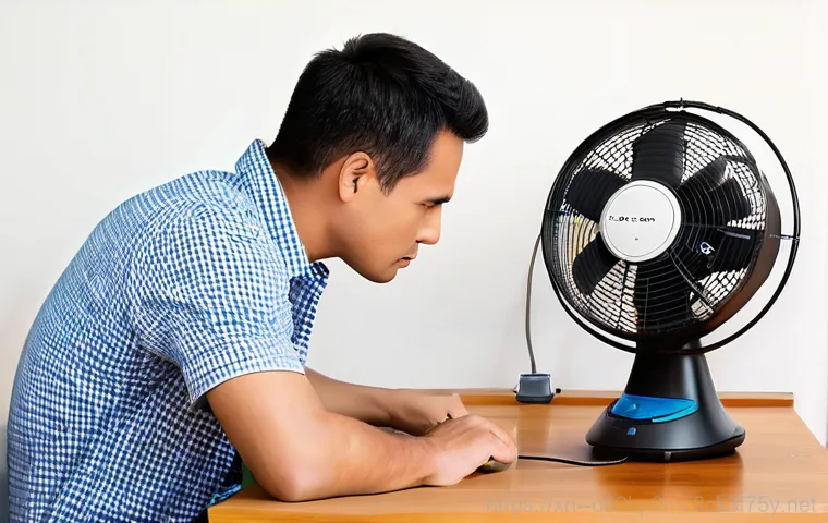 용답동 팬돌다 멈춤 - **Detailed Cleaning of a Dusty Fan**
    "A close-up, high-definition photograph focusing on gloved ... 용답동 팬돌다 멈춤 - **Detailed Cleaning of a Dusty Fan**
    "A close-up, high-definition photograph focusing on gloved ...