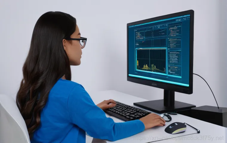 북변동 DRIVER_CAUSED_SYSTEM_CRASH - A young adult, dressed in casual everyday clothes, sits at a desk looking utterly frustrated and a b... 북변동 DRIVER_CAUSED_SYSTEM_CRASH - A young adult, dressed in casual everyday clothes, sits at a desk looking utterly frustrated and a b...
