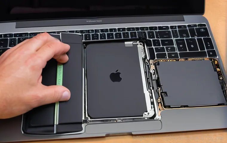 창전동 맥북프로 판매 및 수리 - **Prompt 1: A professional technician meticulously repairing the cracked screen of a sleek M1 MacBoo... 창전동 맥북프로 판매 및 수리 - **Prompt 1: A professional technician meticulously repairing the cracked screen of a sleek M1 MacBoo...