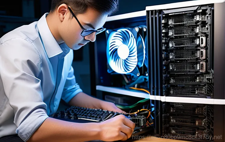 명동 STATUS_KERNEL_THREAD_INTERRUPTED - A focused young adult, casually dressed, sits at a modern desk with multiple monitors. On the main m... 명동 STATUS_KERNEL_THREAD_INTERRUPTED - A focused young adult, casually dressed, sits at a modern desk with multiple monitors. On the main m...