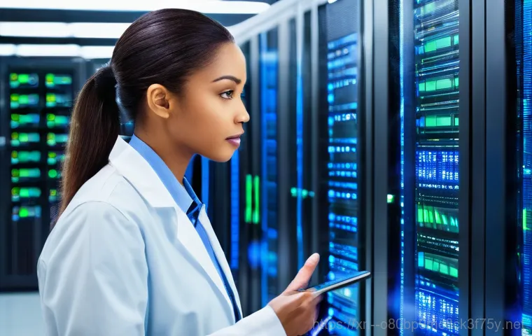 제기동 server출장방문수리점 - **Image Prompt 2:** An experienced IT technician, a woman in her 40s wearing a professional but comf... 제기동 server출장방문수리점 - **Image Prompt 2:** An experienced IT technician, a woman in her 40s wearing a professional but comf...