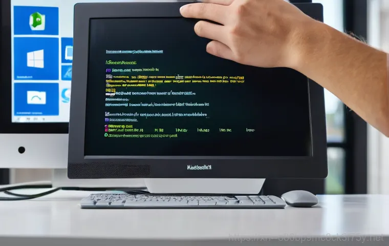 길음동 VIDEO_DRIVER_INIT_FAILURE - A professional looking person, late 20s to early 30s, sits at a modern desk in a home office setting...