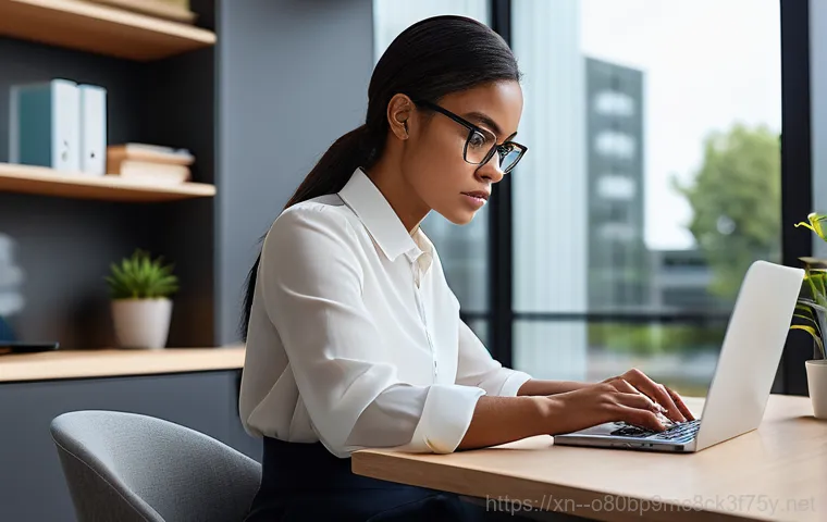 상사창동 네트워크구축 설정 및 세팅오류해결 - A professional network technician, wearing a clean company uniform (polo shirt and work trousers), m... 상사창동 네트워크구축 설정 및 세팅오류해결 - A professional network technician, wearing a clean company uniform (polo shirt and work trousers), m...