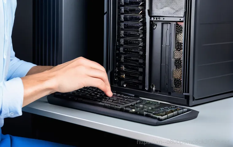 능현동 THREAD_STUCK_IN_DEVICE_DRIVER - **Frustrated User with Blue Screen Error:** A person, likely in their late 20s to early 40s, dressed... 능현동 THREAD_STUCK_IN_DEVICE_DRIVER - **Frustrated User with Blue Screen Error:** A person, likely in their late 20s to early 40s, dressed...