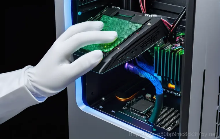 지제동 BAD_SYSTEM_CONFIG_INFO - An abstract, highly stylized digital artwork representing the core causes of a system configuration ...