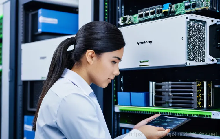 발산동 나스 nas 설정및수리 - **Prompt:** A cheerful family, consisting of a mother, father, and their daughter (approximately 6-7...